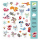 160 stickers animals friends, Djeco