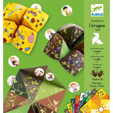 Initiation à l'Origami Cocotte Verte - Djeco Djeco