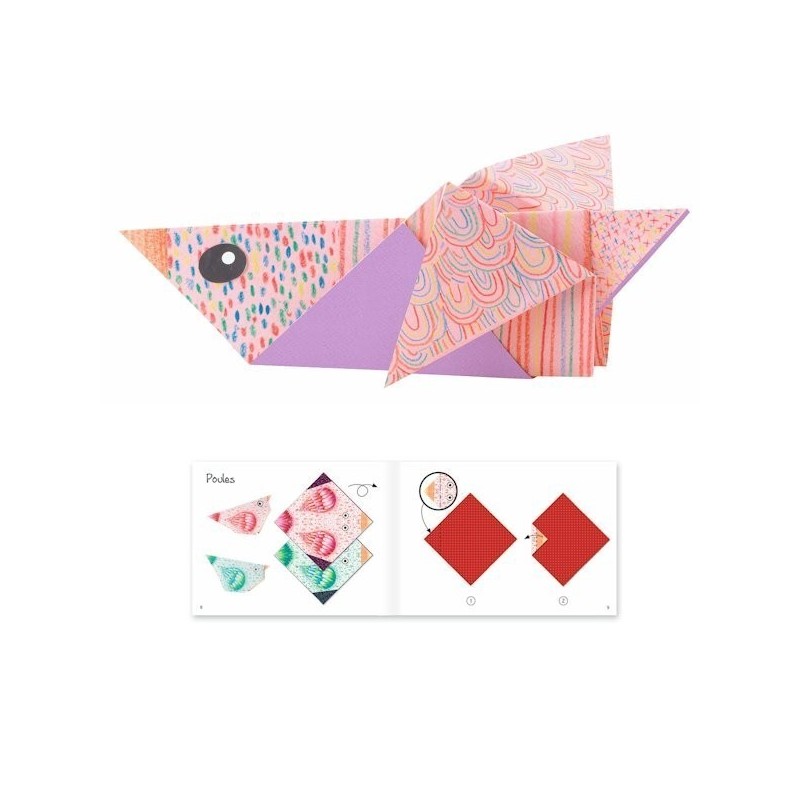 Origami Facile Animaux Polaires Djeco