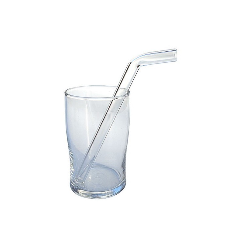 Acheter Pailles en verre borosilicaté à courbure droite