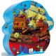 Barbarossa's Boat Puzzle 54 pieces - Djeco - Box
