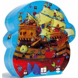 Barbarossa's Boat Puzzle 54 pieces - Djeco - Box