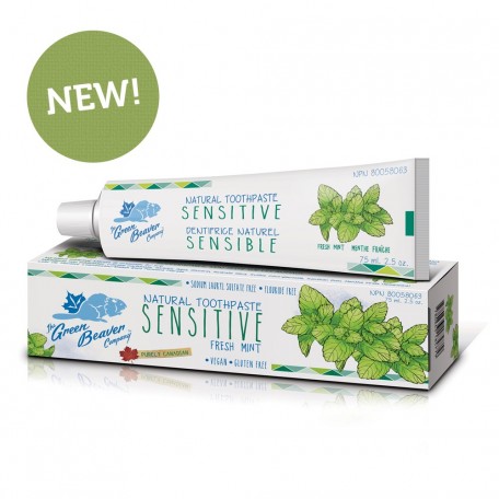 Natural Toothpaste Sensitive teeth - Green Beaver