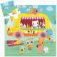 Tiny Puzzle Ice Cream Truck 16 pieces - Djeco - Puzzle