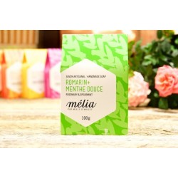 Handmade Soap Mélia Rosemary + Spearmint - Miels D'Anicet