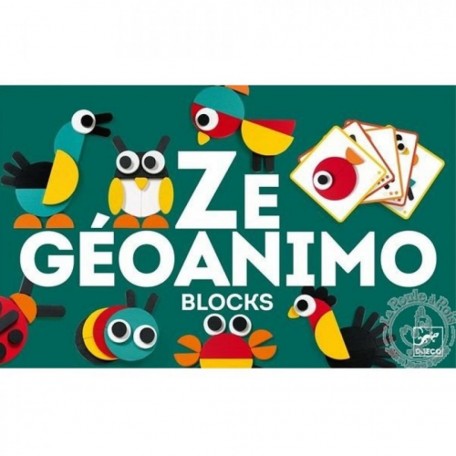 Ze Geoanimo Blocks - Djeco