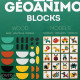 Ze Geoanimo Blocks - Djeco