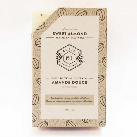 Natural Soaps Sweet Almond - Crate 61