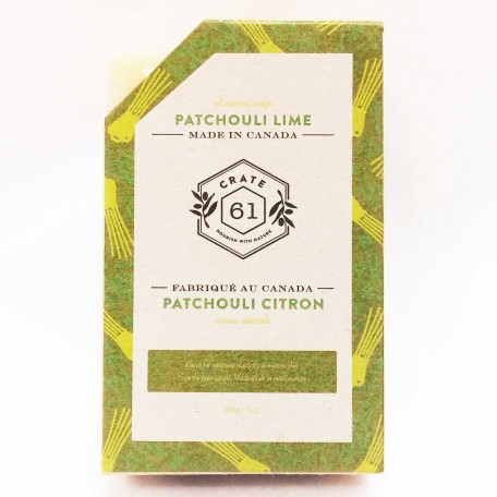 Savon Naturel Patchouli Citron - Crate 61 Crate 61