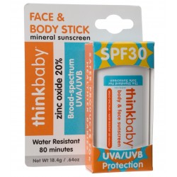 Écran solaire naturel en bâton - Thinkbaby - Thinksport ThinkSport ThinkBaby