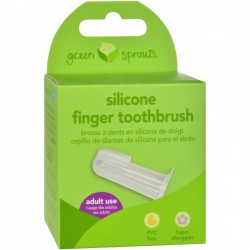 Brosse à dents de silicone de doigt - Green Sprouts Green Sprouts