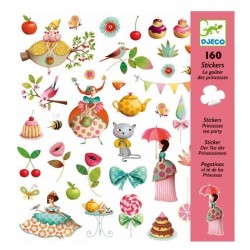 160 Stickers Le goûter des Princesses - Djeco Djeco