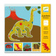 Dinosaurs Stencils - Djeco