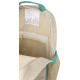 Raw Linen Toddler Backpack - So Young - Inside the backpack