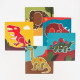 Dinosaurs Stencils - Djeco