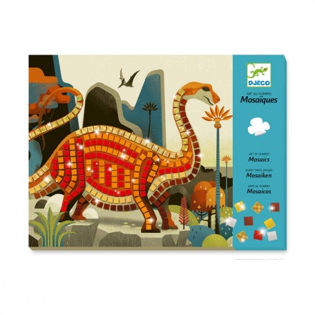 Bricolage Mosaïques Dinosaures - Djeco Djeco