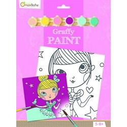 Princess Graffy Paint Paint Set - Avenue Mandarine