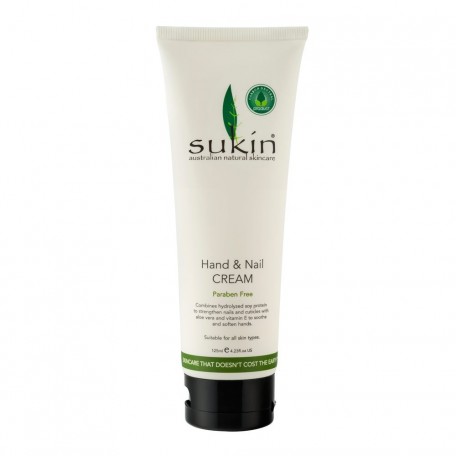 Hand and Nail Cream in Tube Bottle - Sukin
