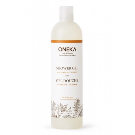 Goldenseal and Citrus Shower Gel - Oneka