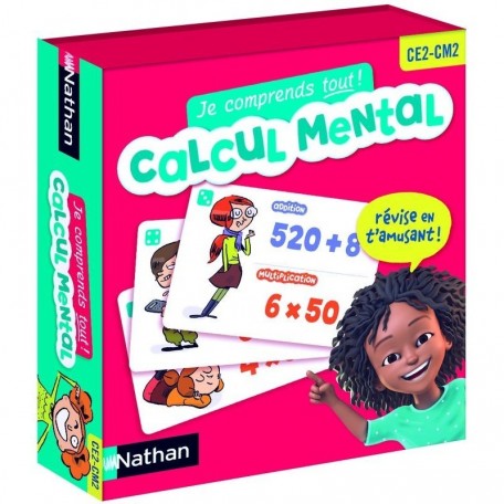 Calcul mental Je comprends tout! - Jeu de parcours - Nathan Nathan