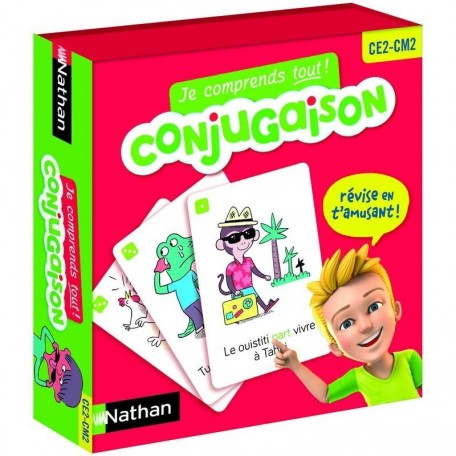 Conjugaison Je comprends tout! - Jeu de parcours - Nathan Nathan