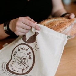 Sac à pain réutilisable en chanvre Format Miche - Ôko Créations Öko Créations