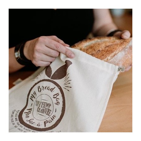 Hemp Reusable Bread Bag - Ôko Créations