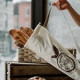 Hemp Reusable Baguette Bread Bag - Ôko Créations