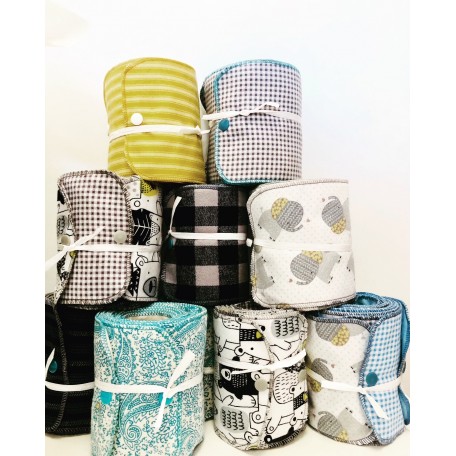Rouleau de papier hygiénique réutilisable