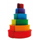 Demi-cercles en bois Arc-en-ciel - Grimm's Grimm's