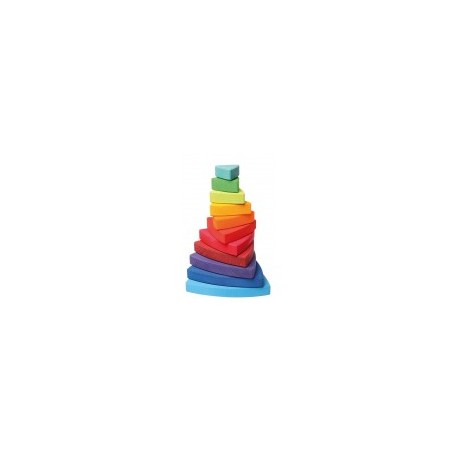grimms triangle stacking tower