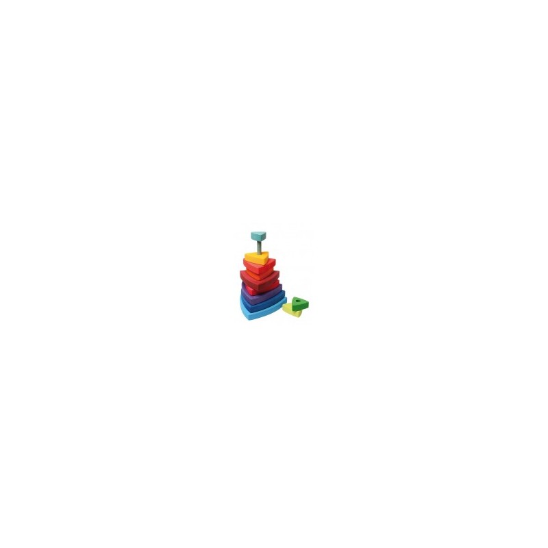grimms triangle stacking tower