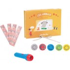 Coffret de lampe à histoires Les animaux du soir - Moulin Roty Moulin Roty