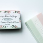 Peony and Olive Leaf Soap - Dot & Lil