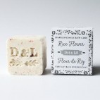 Cube lait de bain effervescent Fleur de riz - Dot & Lil Dot & Lil
