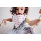 Lola Baby Bandana Bibs 4-Pack - Copper Pearl