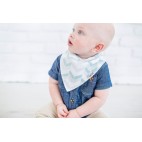 Archer Baby Bandana Bibs 4-Pack - Copper Pearl