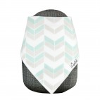 Archer Baby Bandana Bibs 4-Pack - Copper Pearl
