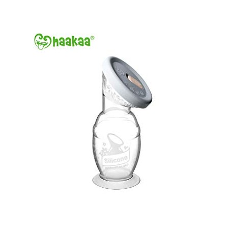 Silicone Breast Pump with Lid - Haaka