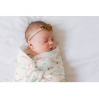 Bamboo Muslin Swaddle Llama - Loulou Lollipop