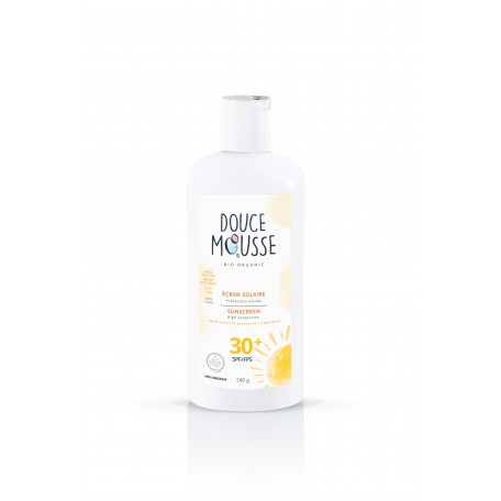 Écran Solaire Biologique 240 g - Douce Mousse Douce Mousse