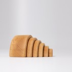 Medium Natural Wood Rainbow 6 Pieces - Grimm's