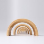 Medium Natural Wood Rainbow 6 Pieces - Grimm's