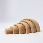 Medium Natural Wood Rainbow 6 Pieces - Grimm's