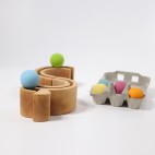 Medium Natural Wood Rainbow 6 Pieces - Grimm's