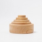 Natural Wood Stackable Bowls - Grimm's