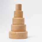 Natural Wood Stackable Bowls - Grimm's