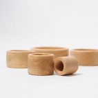 Natural Wood Stackable Bowls - Grimm's