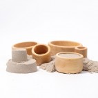 Natural Wood Stackable Bowls - Grimm's