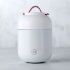 Large White Insulated Food Jar - Minimal
